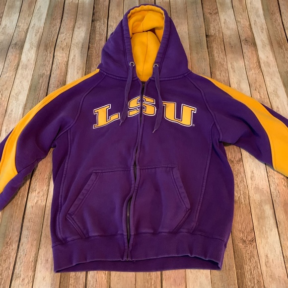Other - Vintage LSU Tigers Zip up logo hoodie
